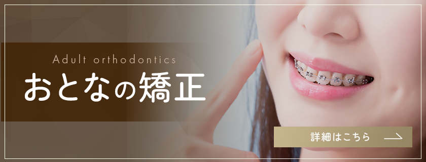 おとなの矯正